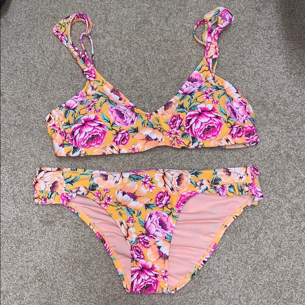 Target floral bathing suit